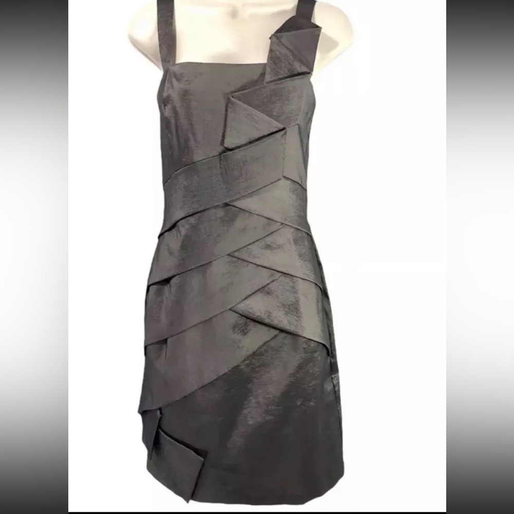 Cache pewter tiered dress!